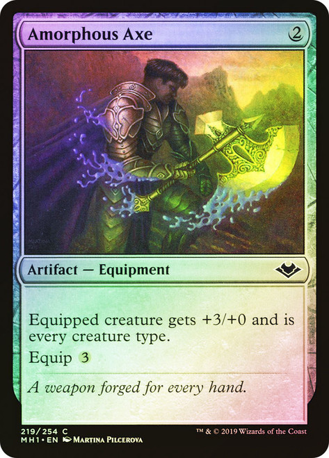 Amorphous Axe\nModern Horizons\nSingle\nMagic The Gathering