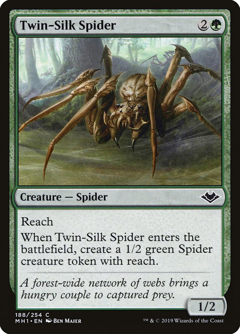 Twin-Silk Spider\nModern Horizons\nSingle\nMagic The Gathering