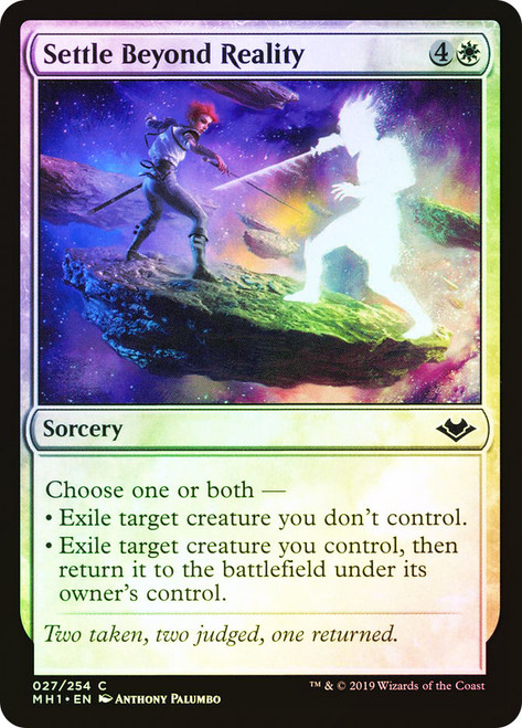 Settle Beyond Reality\nModern Horizons\nSingle\nMagic The Gathering