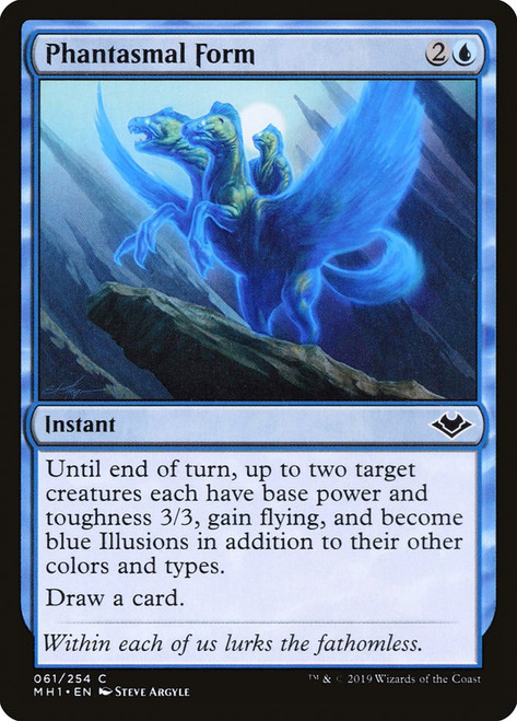 Phantasmal Form\nModern Horizons\nSingle\nMagic The Gathering