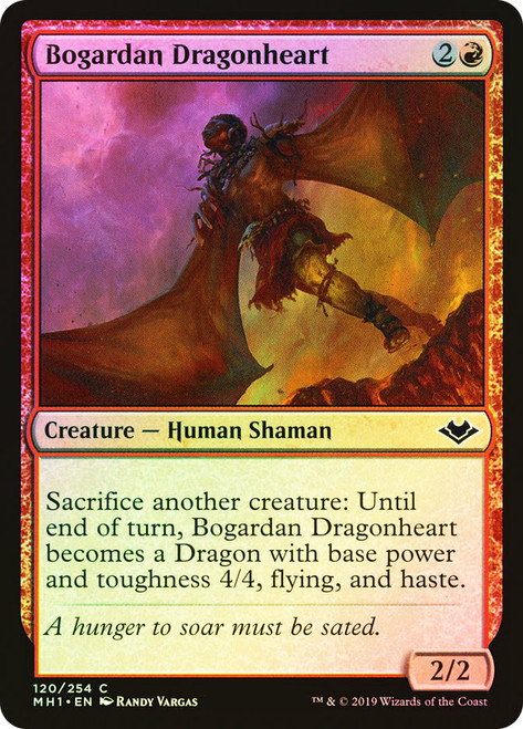 Bogardan Dragonheart\nModern Horizons\nSingle\nMagic The Gathering
