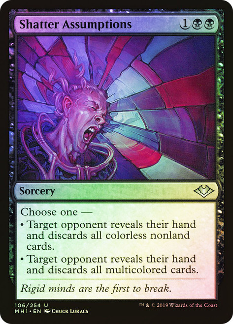 Shatter Assumptions\nModern Horizons\nSingle\nMagic The Gathering