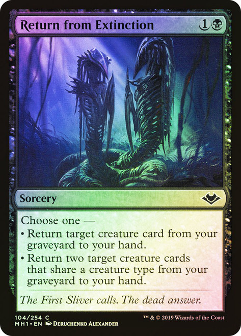 Return from Extinction\nModern Horizons\nSingle\nMagic The Gathering