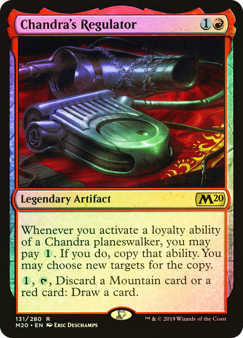 Chandra's Regulator\nCore Set 2020\nSingle\nMagic The Gathering