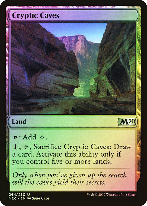 Cryptic Caves\nCore Set 2020\nSingle\nMagic The Gathering