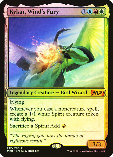 Kykar, Wind's Fury\nCore Set 2020\nSingle\nMagic The Gathering