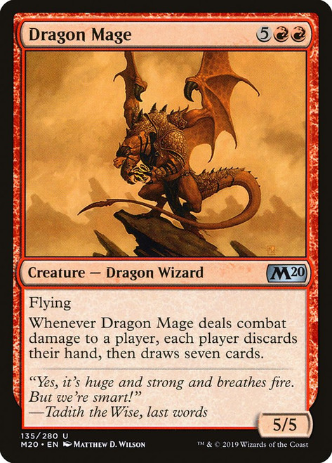 Dragon Mage\nCore Set 2020\nSingle\nMagic The Gathering
