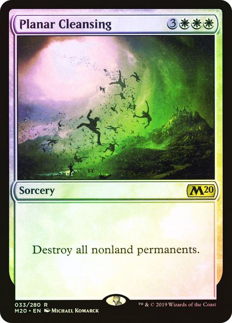 Planar Cleansing\nCore Set 2020\nSingle\nMagic The Gathering