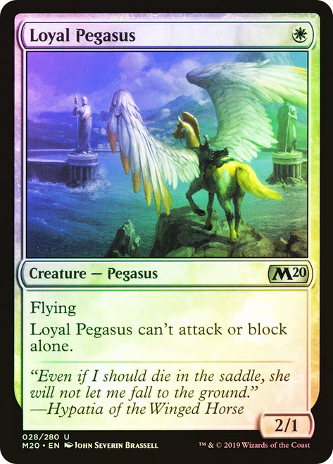 Loyal Pegasus\nCore Set 2020\nSingle\nMagic The Gathering
