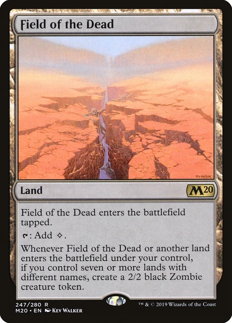 Field of the Dead\nCore Set 2020\nSingle\nMagic The Gathering
