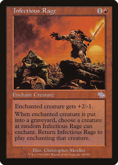 Infectious Rage\nJudgment\nSingle\nMagic The Gathering