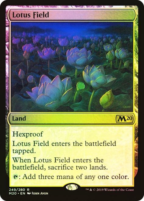 MTG 睡蓮の原野/Lotus Field No.158 ギャラクシーfoil 睡蓮の原野/Lotus Field No.158 ギャラクシーfoil MTG 睡蓮の