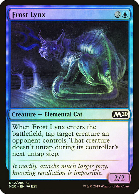 Frost Lynx\nCore Set 2020\nSingle\nMagic The Gathering