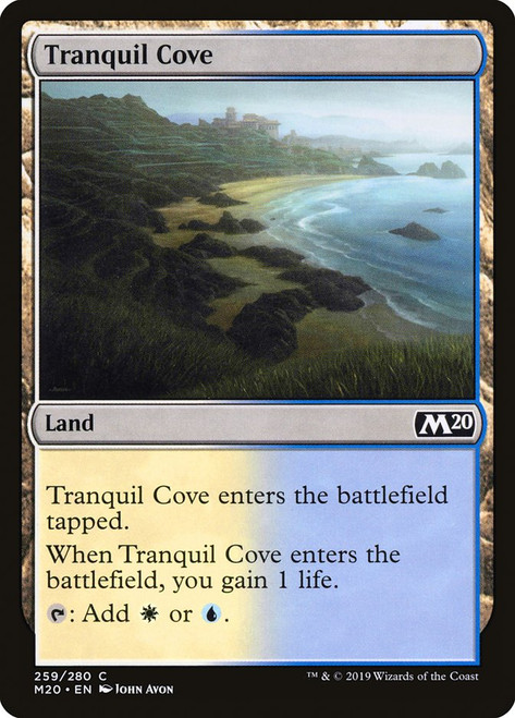 Tranquil Cove\nCore Set 2020\nSingle\nMagic The Gathering