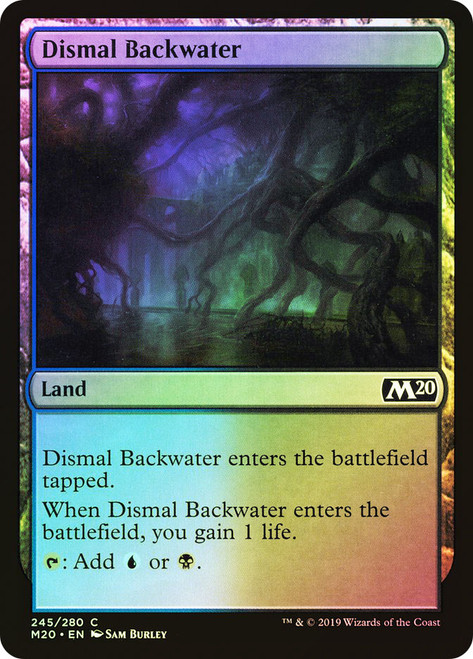 Dismal Backwater\nCore Set 2020\nSingle\nMagic The Gathering
