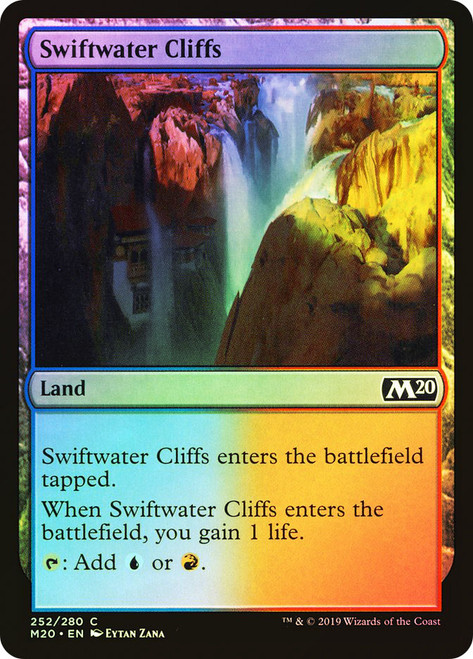 Swiftwater Cliffs\nCore Set 2020\nSingle\nMagic The Gathering