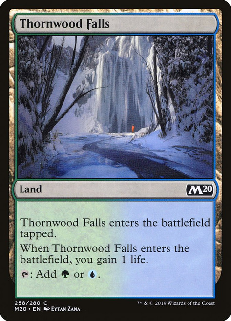 Thornwood Falls\nCore Set 2020\nSingle\nMagic The Gathering
