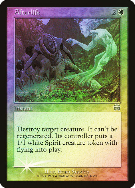 Afterlife\nMercadian Masques\nSingle\nMagic The Gathering