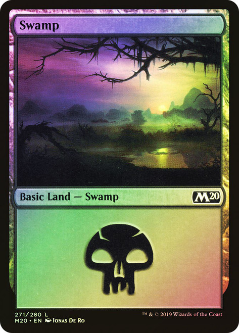 Swamp (#271)\nCore Set 2020\nSingle\nMagic The Gathering