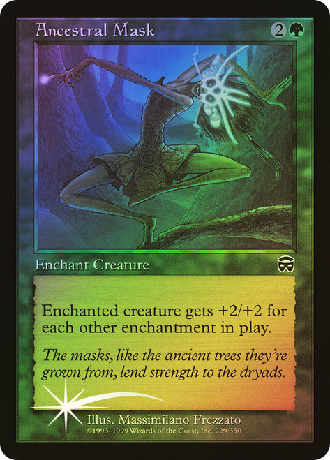 Ancestral Mask\nMercadian Masques\nSingle\nMagic The Gathering