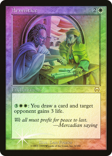 Armistice\nMercadian Masques\nSingle\nMagic The Gathering