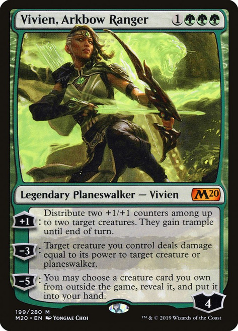 Vivien, Arkbow Ranger\nCore Set 2020\nSingle\nMagic The Gathering