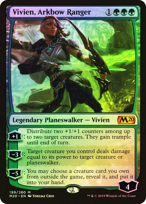 Vivien, Arkbow Ranger\nCore Set 2020\nSingle\nMagic The Gathering