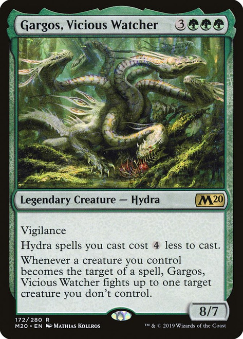 Gargos, Vicious Watcher\nCore Set 2020\nSingle\nMagic The Gathering