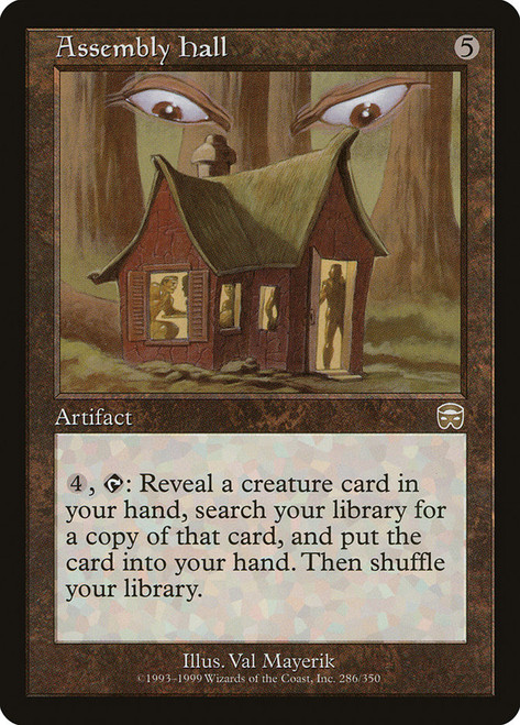 Assembly Hall\nMercadian Masques\nSingle\nMagic The Gathering