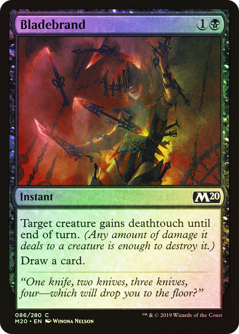 Bladebrand\nCore Set 2020\nSingle\nMagic The Gathering