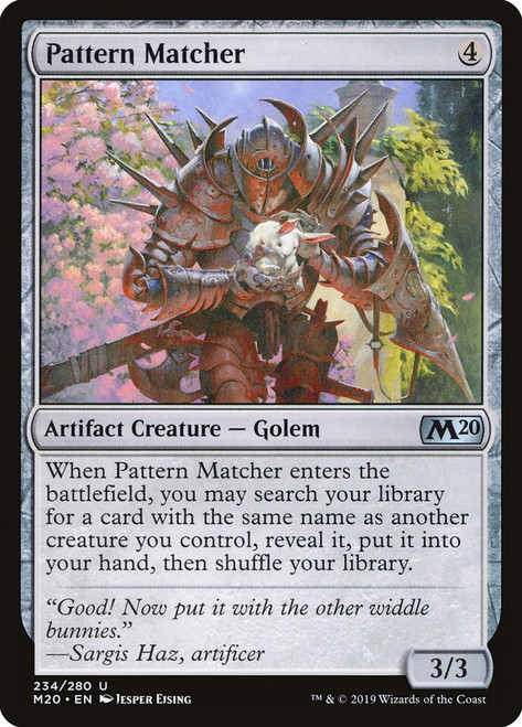 Pattern Matcher\nCore Set 2020\nSingle\nMagic The Gathering