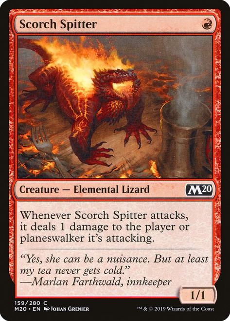Scorch Spitter\nCore Set 2020\nSingle\nMagic The Gathering