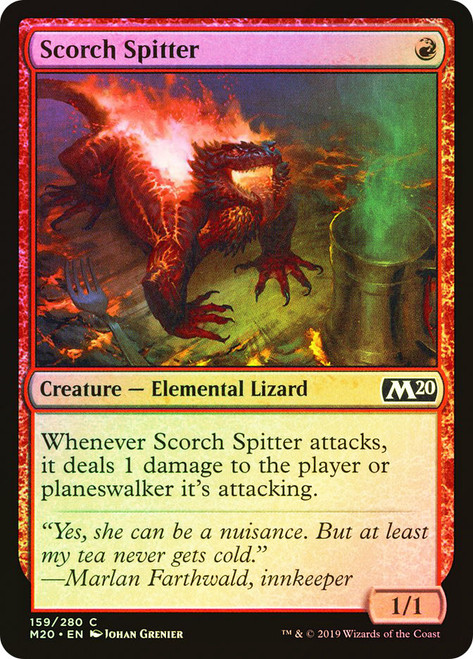 Scorch Spitter\nCore Set 2020\nSingle\nMagic The Gathering