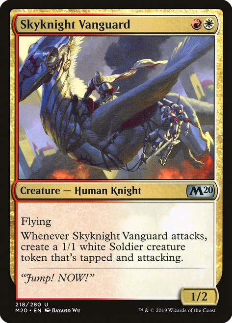 Skyknight Vanguard\nCore Set 2020\nSingle\nMagic The Gathering