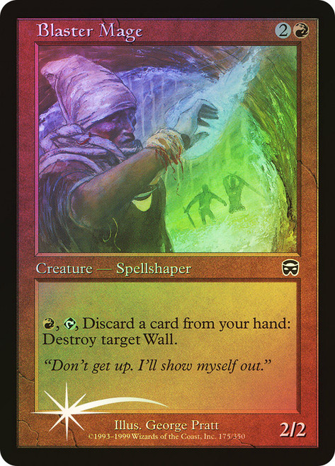 Blaster Mage\nMercadian Masques\nSingle\nMagic The Gathering