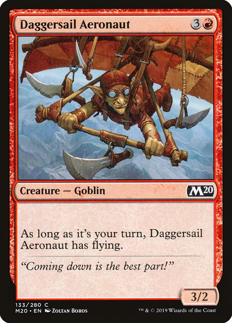 Daggersail Aeronaut\nCore Set 2020\nSingle\nMagic The Gathering