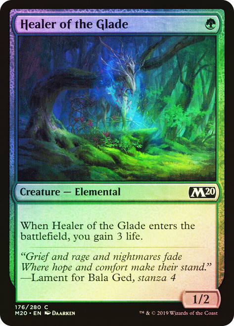 Healer of the Glade\nCore Set 2020\nSingle\nMagic The Gathering