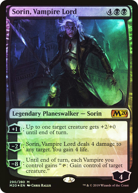 Sorin, Vampire Lord (Planeswalker Deck)\nCore Set 2020\nSingle\nMagic The Gathering
