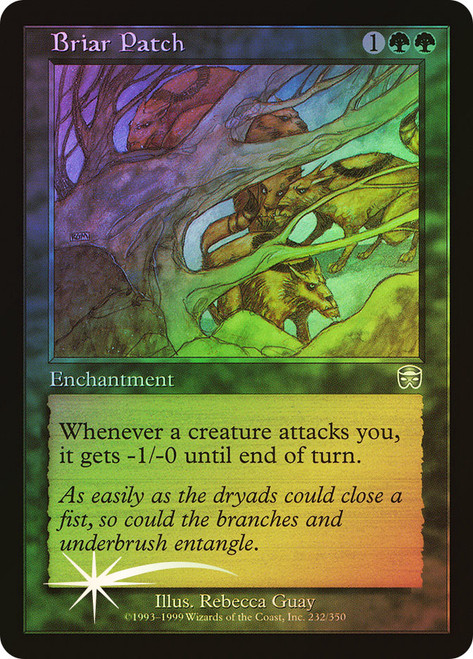 Briar Patch\nMercadian Masques\nSingle\nMagic The Gathering