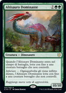 Apex Altisaur
Commander: 2019 Edition - Italian
Single
Magic The Gathering