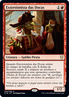 Dockside Extortionist
Commander: 2019 Edition - Portuguese
Single
Magic The Gathering