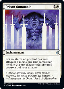 Ghostly Prison
Commander: 2019 Edition - French
Single
Magic The Gathering