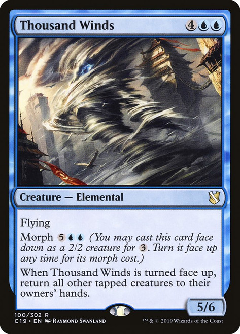 Thousand Winds\nCommander: 2019 Edition\nSingle\nMagic The Gathering