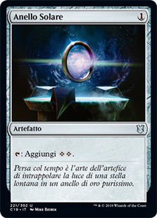 Sol Ring
Commander: 2019 Edition - Italian
Single
Magic The Gathering