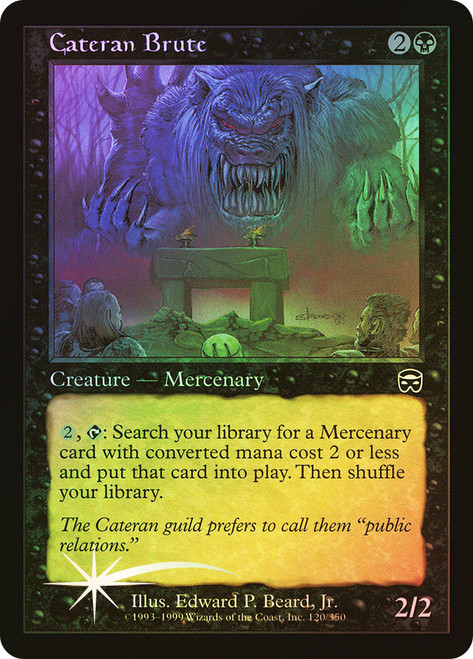 Cateran Brute\nMercadian Masques\nSingle\nMagic The Gathering