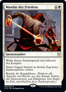 Mandate of Peace
Commander: 2019 Edition - German
Single
Magic The Gathering