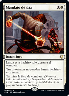 Mandate of Peace
Commander: 2019 Edition - Spanish
Single
Magic The Gathering
