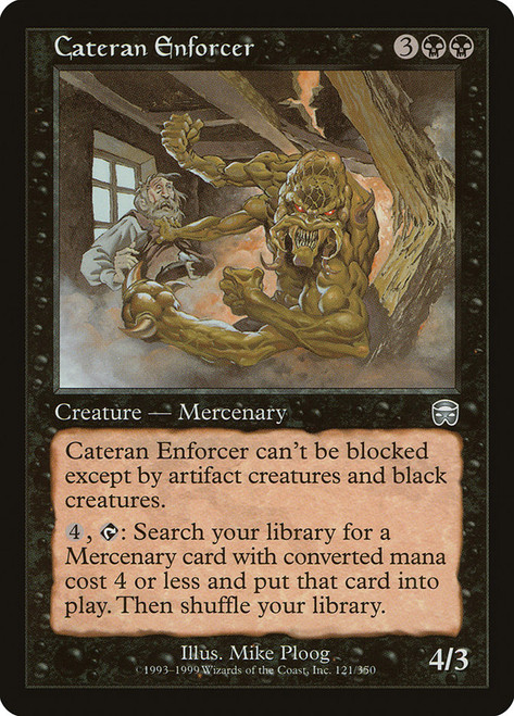 Cateran Enforcer\nMercadian Masques\nSingle\nMagic The Gathering