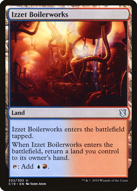 Izzet Boilerworks\nCommander: 2019 Edition\nSingle\nMagic The Gathering