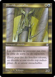 Crystalline Sliver
Stronghold - French
Single
Magic The Gathering